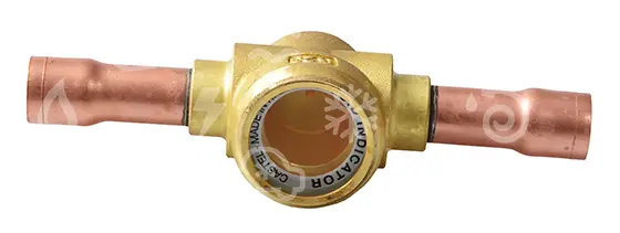 průhledítko Castel 3840/M12, 12 mm ODS pájecí, chladiva: A1, A2L, A3